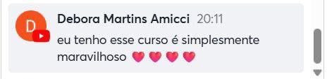 Depoimento de Debora Martins Amicci